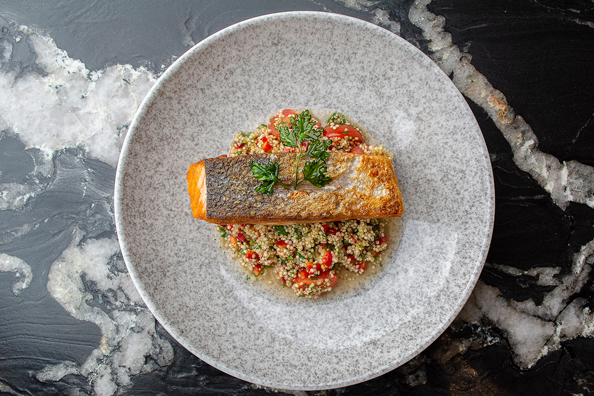 Salmon quinoa